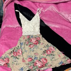 Floral Lace Women Dress